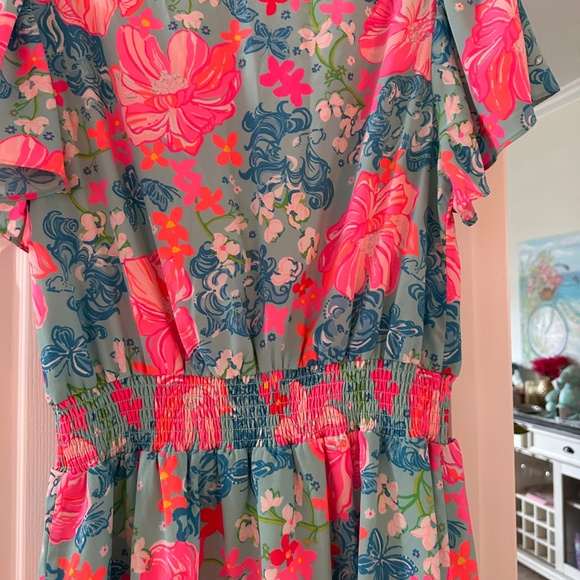 NWT Lilly Pulitzer MaryAnne Flutter Sleeve  Size 12 - Picture 5 of 13
